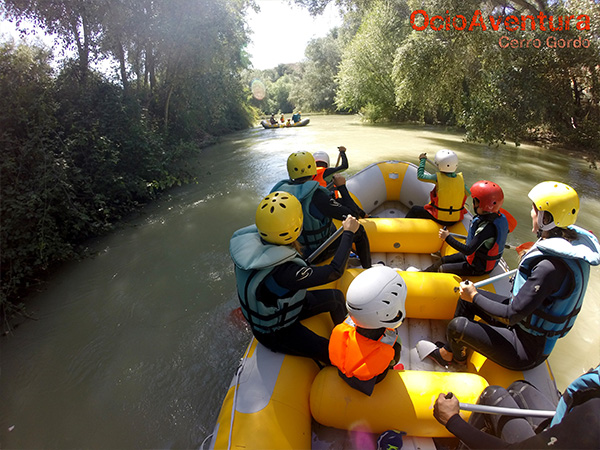 Rafting para niños en Granada