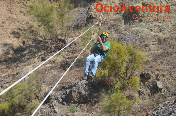 Zip line in Córdoba