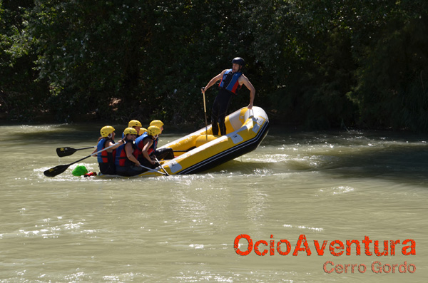 Rafting on Rio Genil.