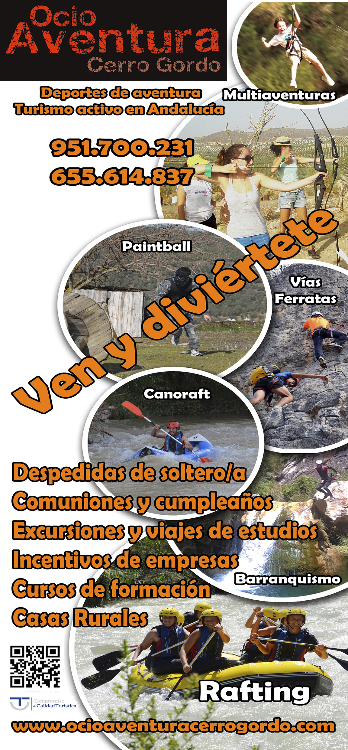 Getaway with activities in Malaga, Granada, Cordoba, and Seville
