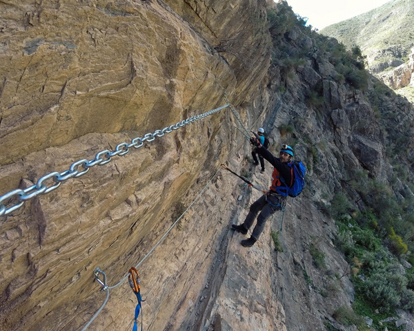 via-ferrata-barranco-carcaus-almeria
