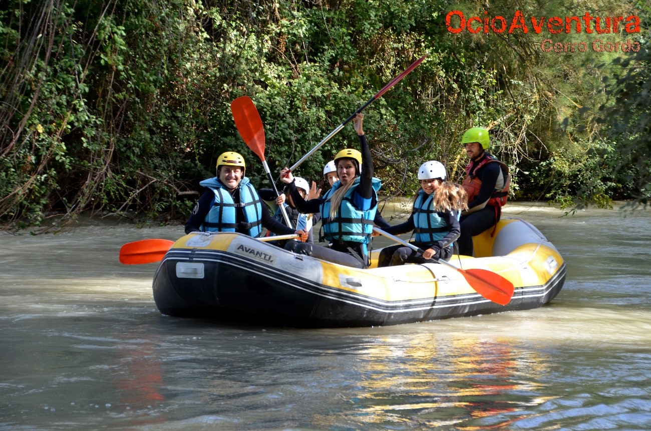 Rafting with children in Malaga. Everything you need to know.